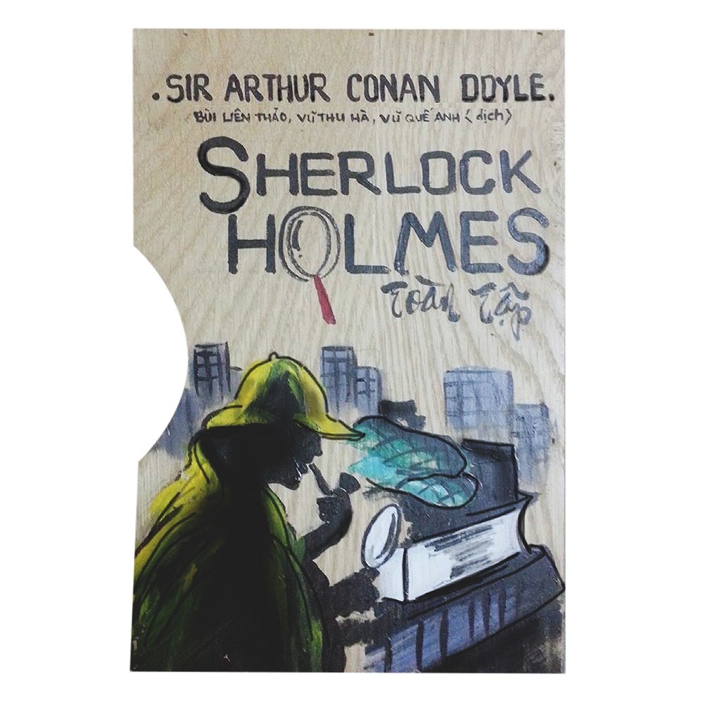 Sách - Sherlock Holmes Toàn Tập (Trọn Bộ 3 Tập) - Hộp Gỗ