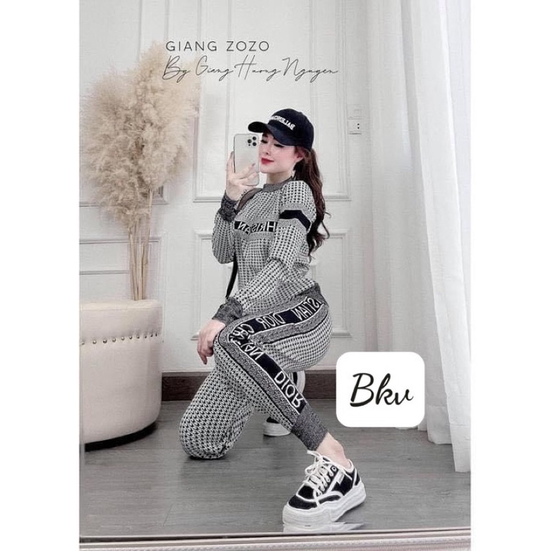 bộ umi nữ họa tiết đi ô dày đẹp