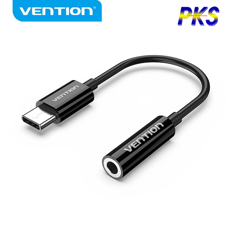 Cáp USB Type-C ra 3.5mm bọc lưới chính hãng Vention BGIBA