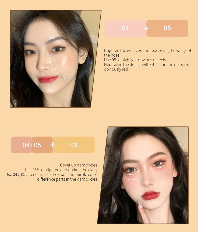 (Hàng Mới Về) Kem Che Khuyết Điểm Quầng Thâm Bọng Mắt Thương Hiệu Kiss Beauty | BigBuy360 - bigbuy360.vn
