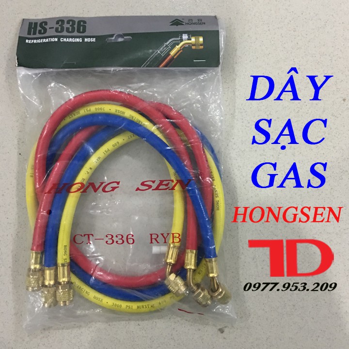 Dây sạc gas máy lạnh R22 HONGSEN HS-336