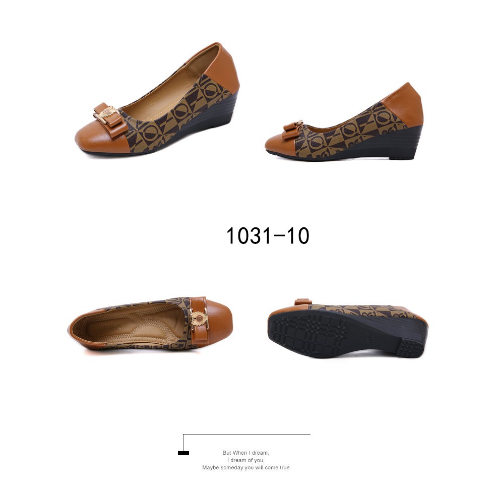 Giày Đế Xuồng Bonia 1031-10 H Thời Trang Cho Nữ