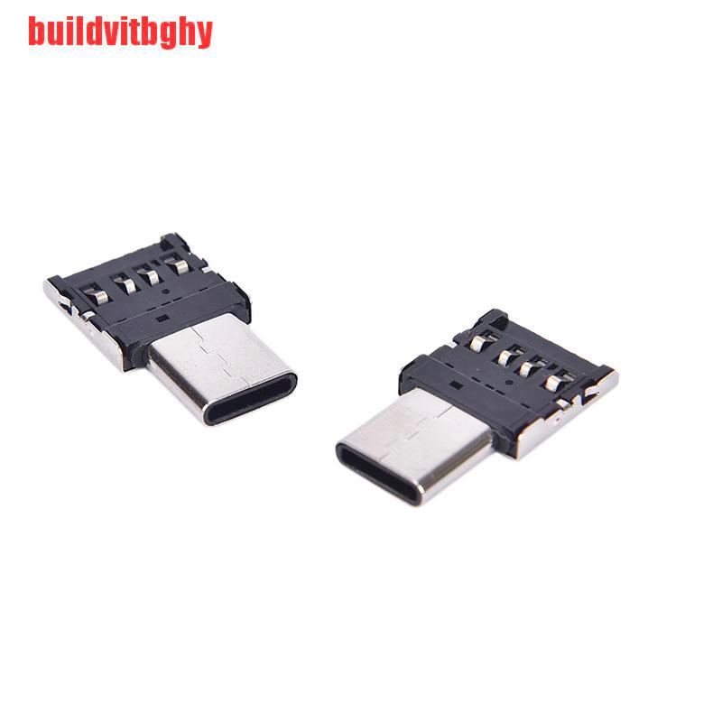 (Mua-C) Đầu Đọc Thẻ Nhớ Mini Otg Type-C Sang Usb 3.0