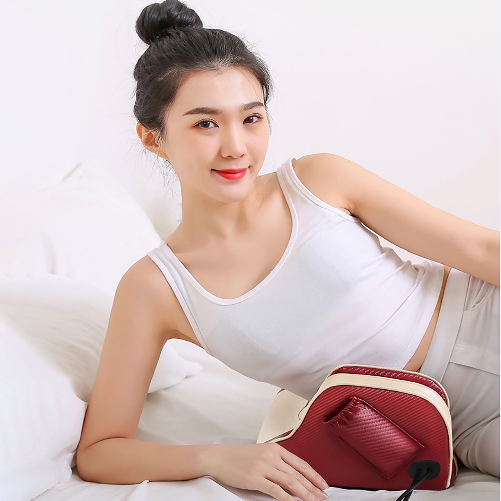 Máy massage cột sống cao cấp công nghệ điện xung trung tần, máy massage toàn thân cơ chế rung 9 cấp độ