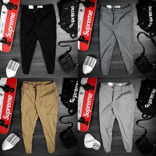 Quần jogger kaki nam chất vải kaki co giãn mềm xịn