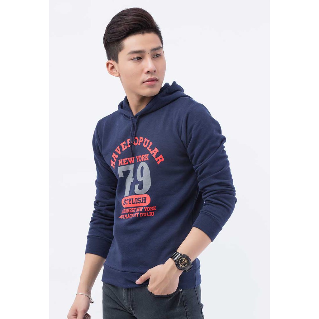 Aó khoác nam HOODIE AKN427 ( XANH ĐEN ) | BigBuy360 - bigbuy360.vn