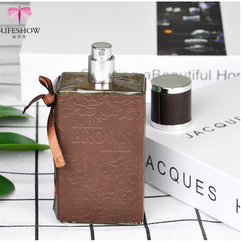 Nước hoa nam thơm lâu quyến rũ DARK BROWN chính hãng hương thơm ngọt ngào nhẹ nhàng, dạng xịt, lưu hương lâu 80ml DNP015