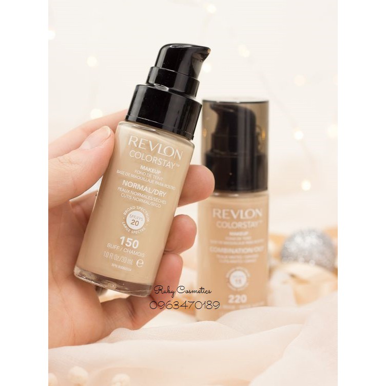 Kem Nền Revlon Colorstay 24hrs Makeup SPF15 (30ml) [Da Khô & Da Dầu] | BigBuy360 - bigbuy360.vn