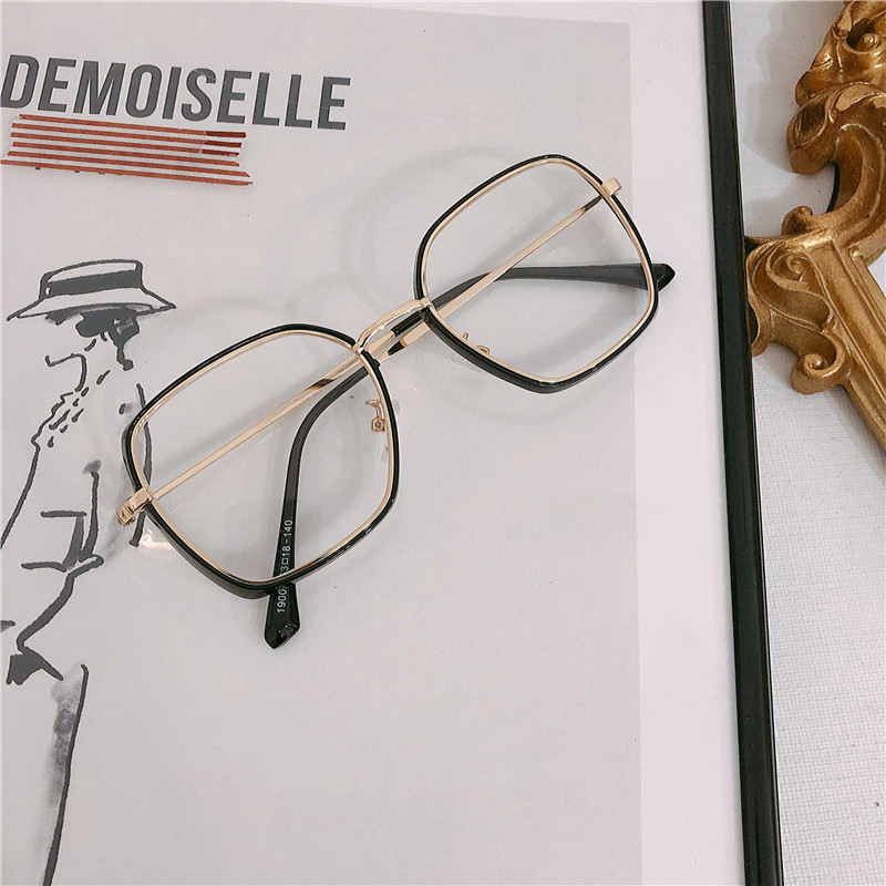 Mắt kính oversize chống bức xạ phong cách Hàn Quốc dành cho nữ