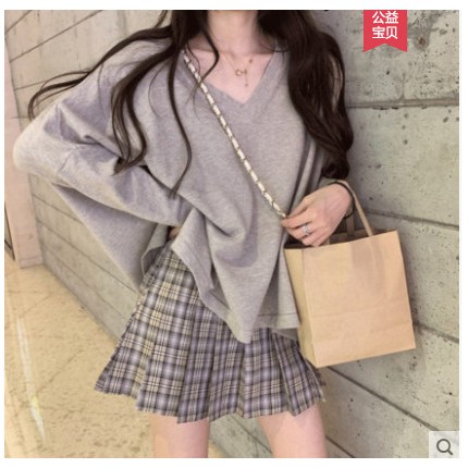 [Mã 11FASHIONSALE1 giảm 10K đơn 50K] ÁO THUN TAY DÀI ( CỔ TIM ) OVERSIZE FORM RỘNG CÁ TÍNH TRƠN