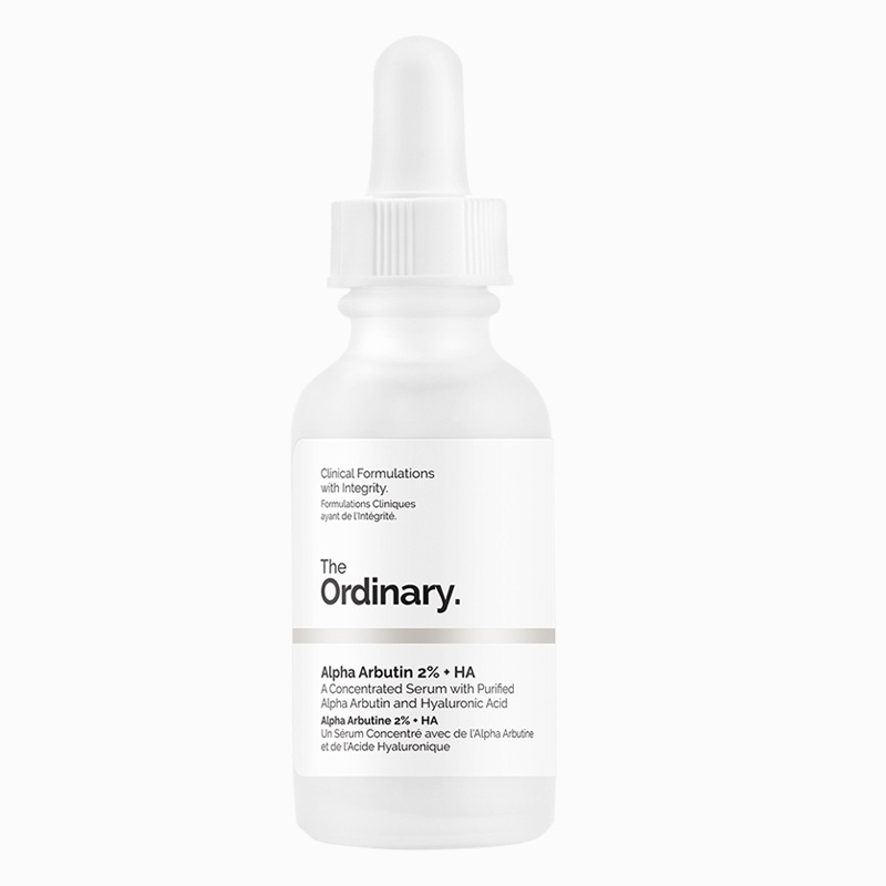 Tinh chất dưỡng da The Ordinary Alpha Arbutin 2% + HA làm mờ vết nám/tàn nhang/thâm mụn