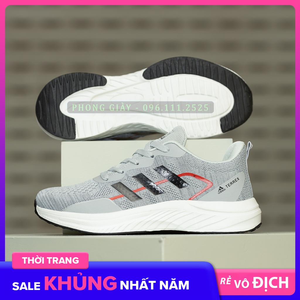 Giày Sneaker Nam Giày Thể Thao Nam A56 Ghi Sáng