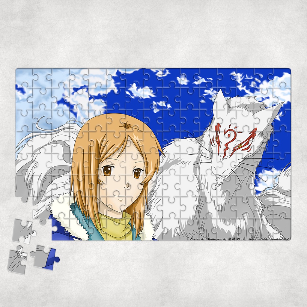 Tranh ghép hình Anime - Tranh ghép hình NATSUME S BOOK OF FRIENDS - Mẫu 1 - Nhận in hình tranh ghép theo yêu cầu