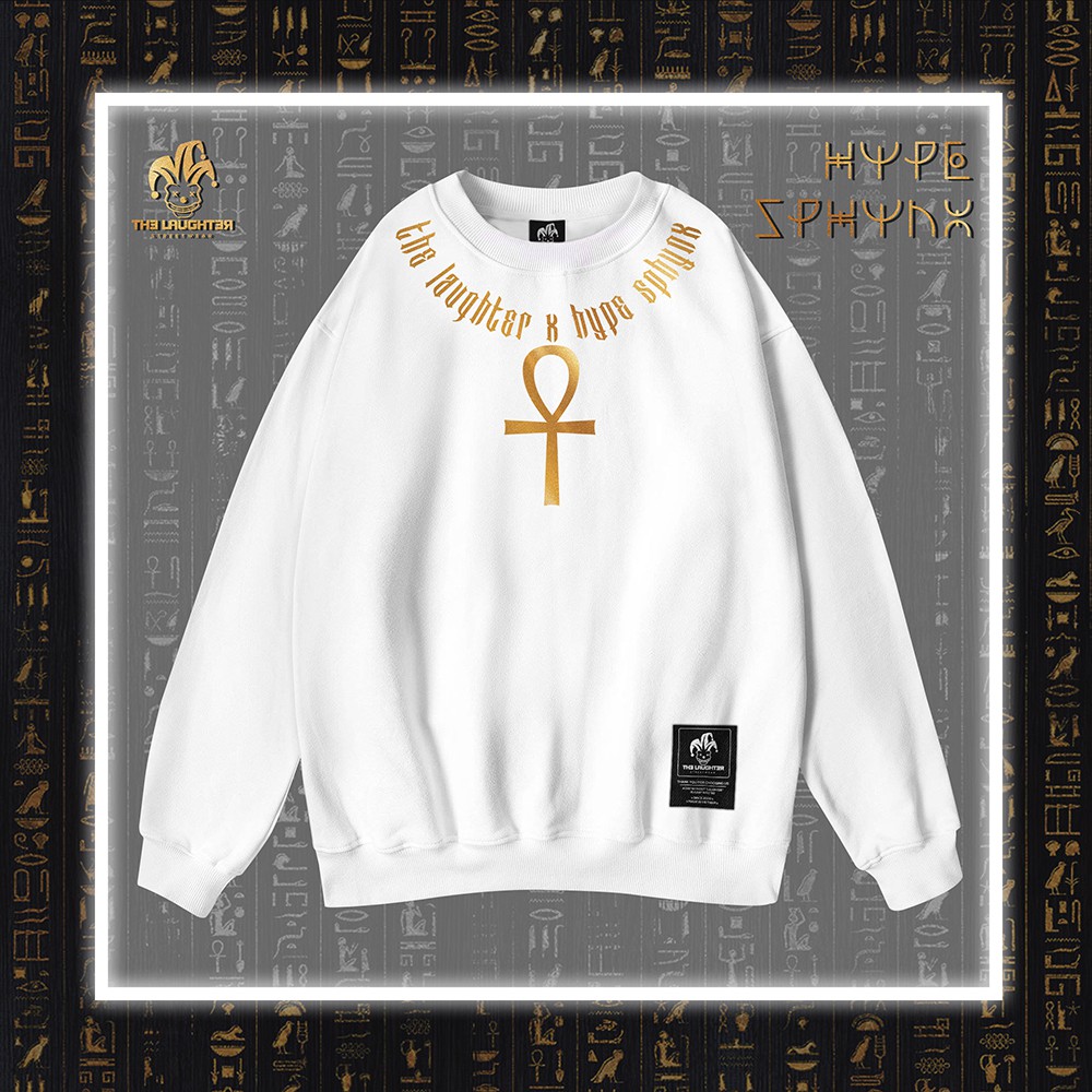 The Laughter - HYPE SPHYNX Áo DÀI TAY SWEATER - NỈ DA CÁ | BigBuy360 - bigbuy360.vn