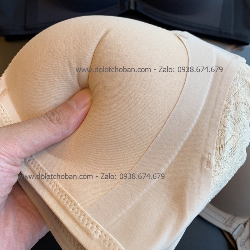 Áo lót nâng ngực không gọng cài trước, cài sau cho nàng diện áo dài áo sơ mi