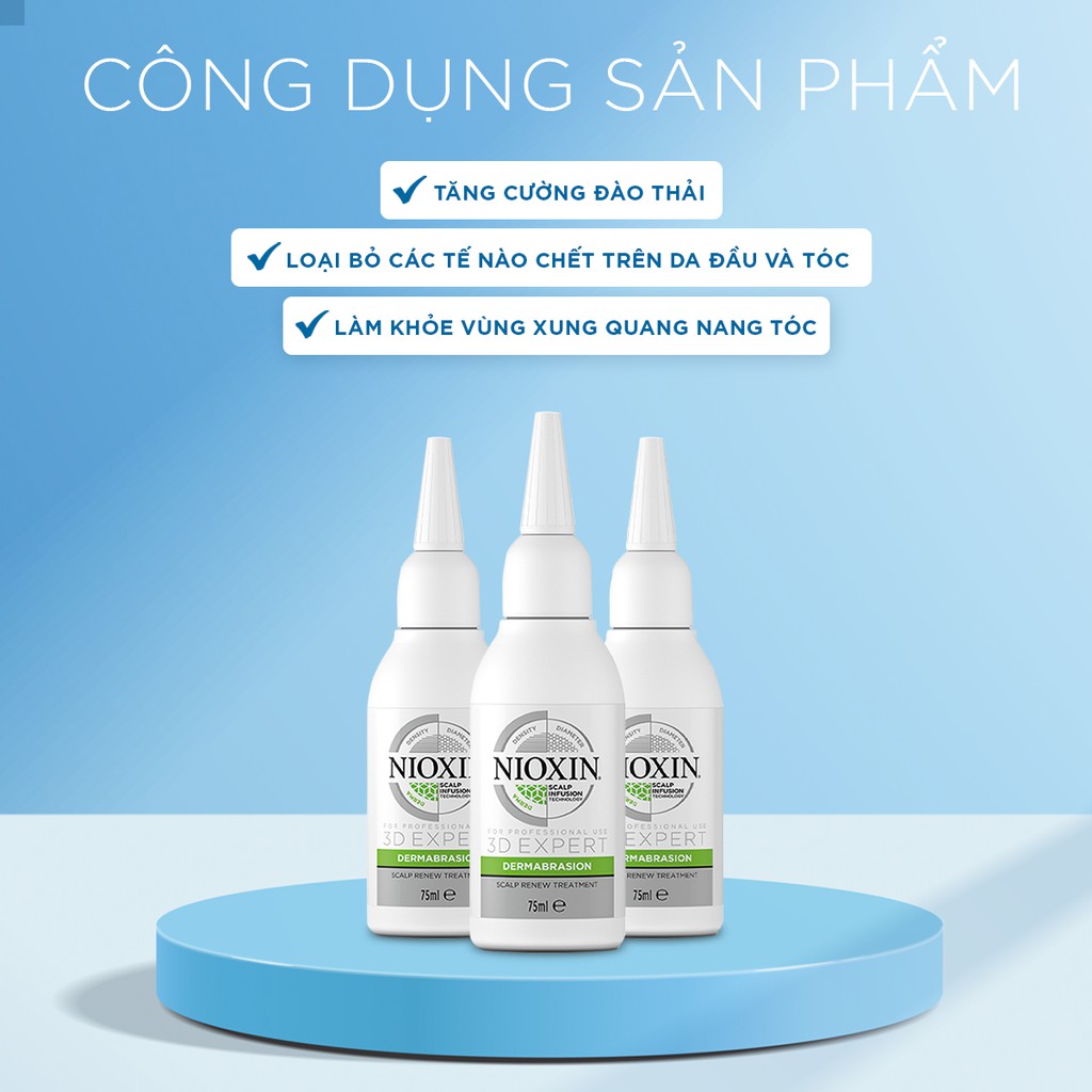 Dưỡng Chất NIOXIN giúp ngăn ngừa rụng và Thoáng mát tóc Scalp Renew Treatment 75ml