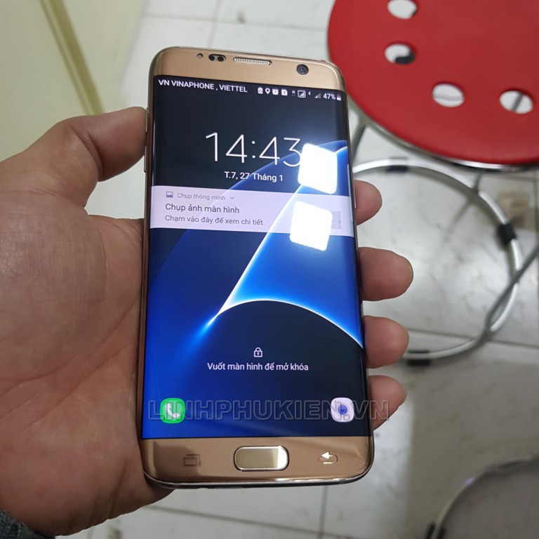 Dán Film 3D Cường lực dẻo chống vỡ Full màn hình Samsung Galaxy S7 edge