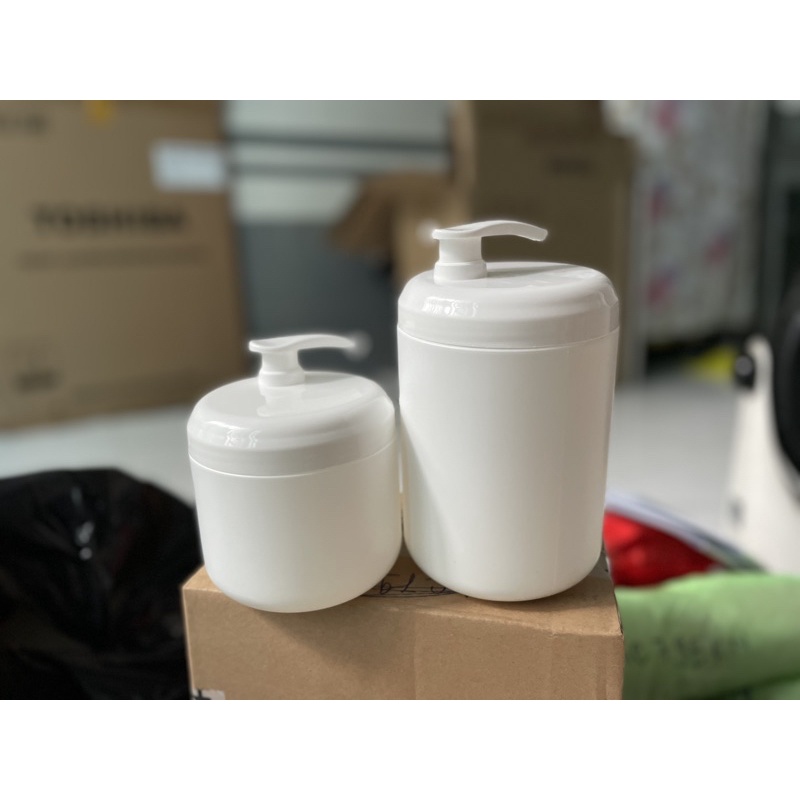 Hũ nhựa cao cấp có vòi xịt 500g/1kg  __Lấy sll inb chọn màu