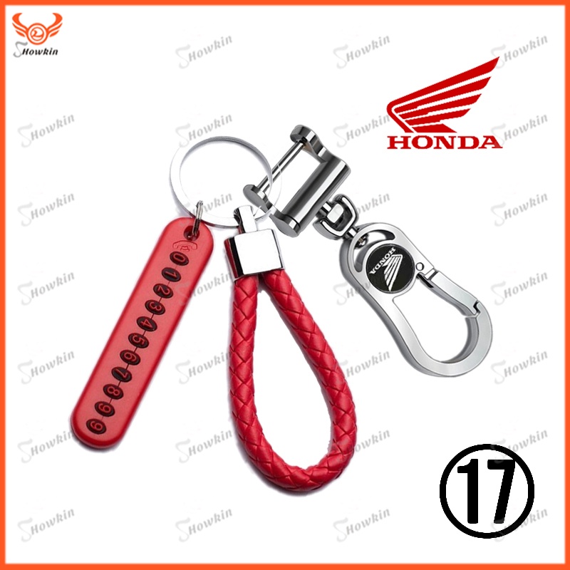 Móc Khóa Kim Loại Có logo Cho Động Cơ Xe Honda