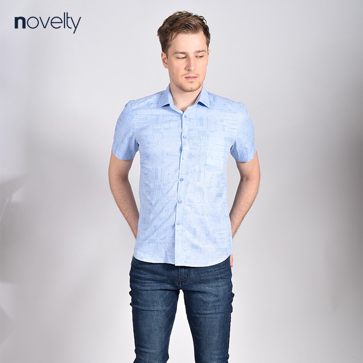 Áo Sơ mi nam Novelty ngắn tay 190106N