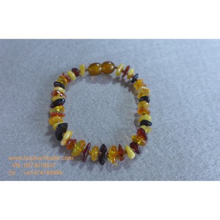 [ FLASH SALE ] Vòng hổ phách úc ( Vòng tay 15cm - baltic amber )