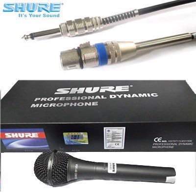 Micro Shure SM-95 hát karaoke gia đình, mang theo đi dã ngoại, hát sân khấu - gọn nhẹ tiện lợi. bảo hành 12 tháng