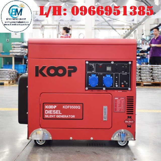 Máy Phát Điện Chạy Dầu 7Kw Koop KDF9500Q