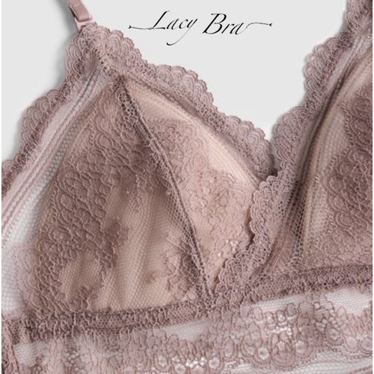 Áo Lót Bra Ren Tam Giác Đệm Mỏng Dây Mảnh Siêu Sexy Lacy Bra - AL29 | BigBuy360 - bigbuy360.vn