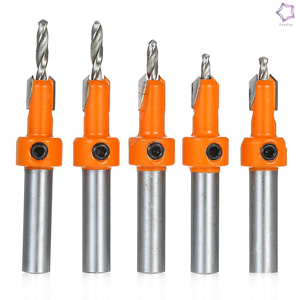 Set 5 Mũi Khoan Gỗ Kèm Chìa Khóa Lục Giác