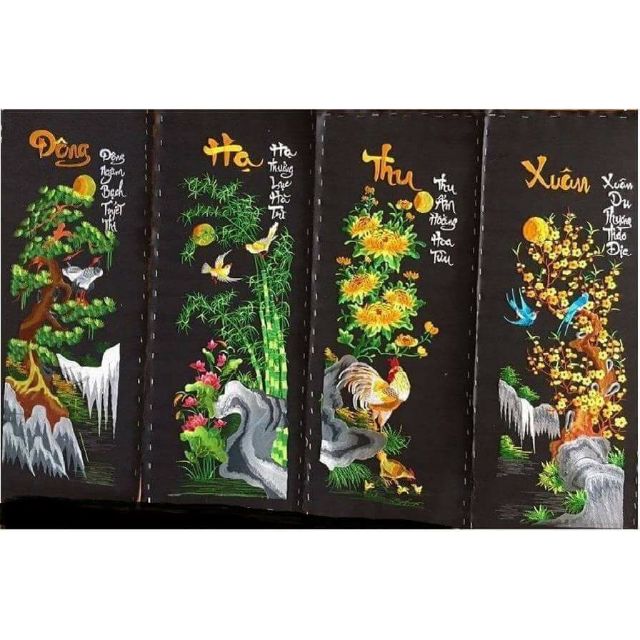 Tranh thêu truyền thong