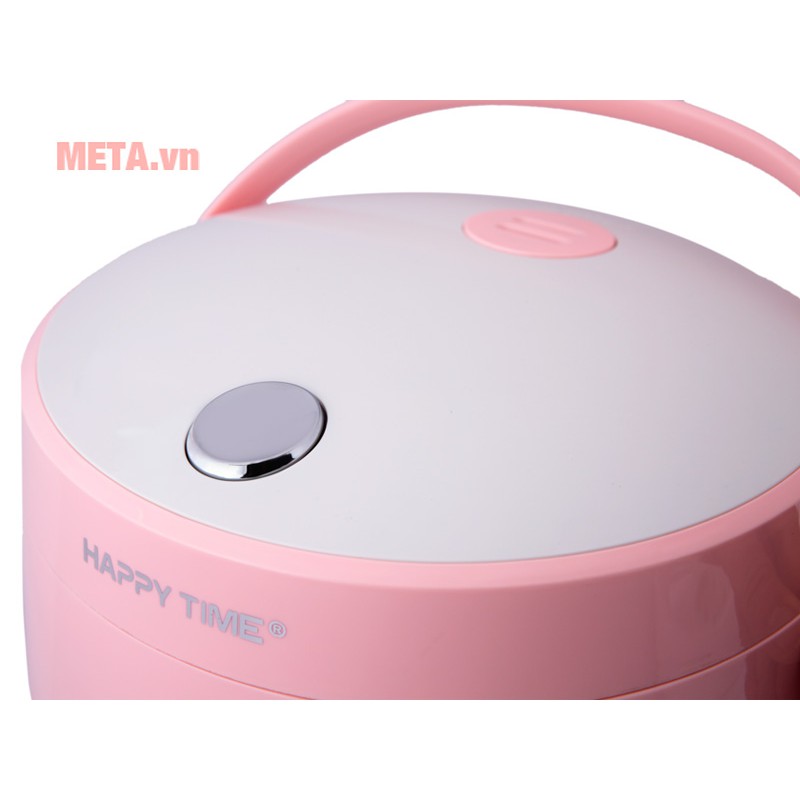 Nồi cơm điện Sunhouse HappyTime 1.8L HTD8521P [MÀU HỒNG SIÊU XINH] và 1.2l HTD8522G [MÀU XANH] | BigBuy360 - bigbuy360.vn