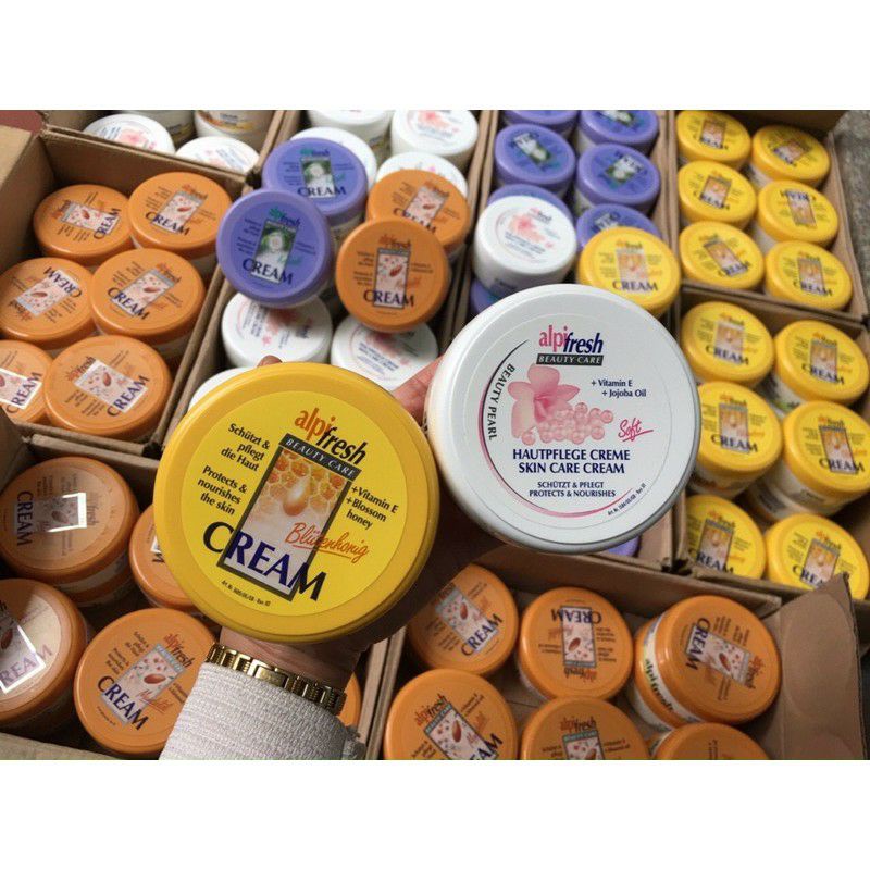 💥Kem dưỡng chăm sóc da của Alpifresh Đức 🇩🇪💦đủ mùi hương khác nhau