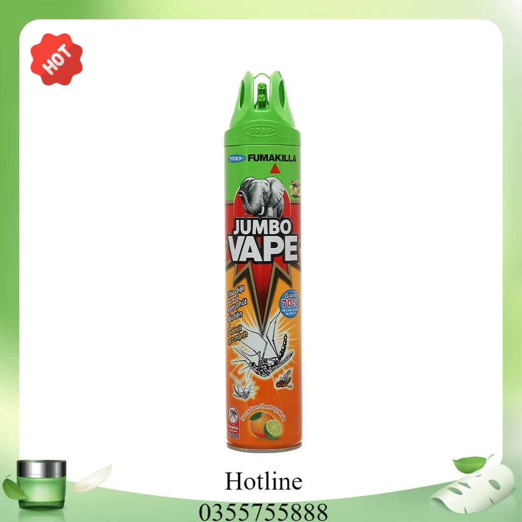 Bình Xịt Muỗi Jumbo Vape FIK Hương Cam Chanh
