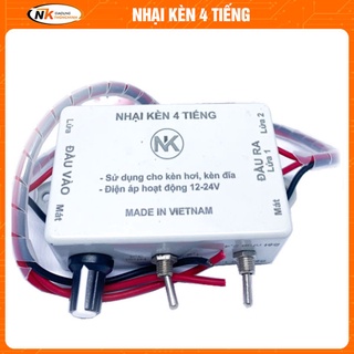 Cục nhại còi ô tô, xe máy, xe máy điện lắp đặt dễ dàng