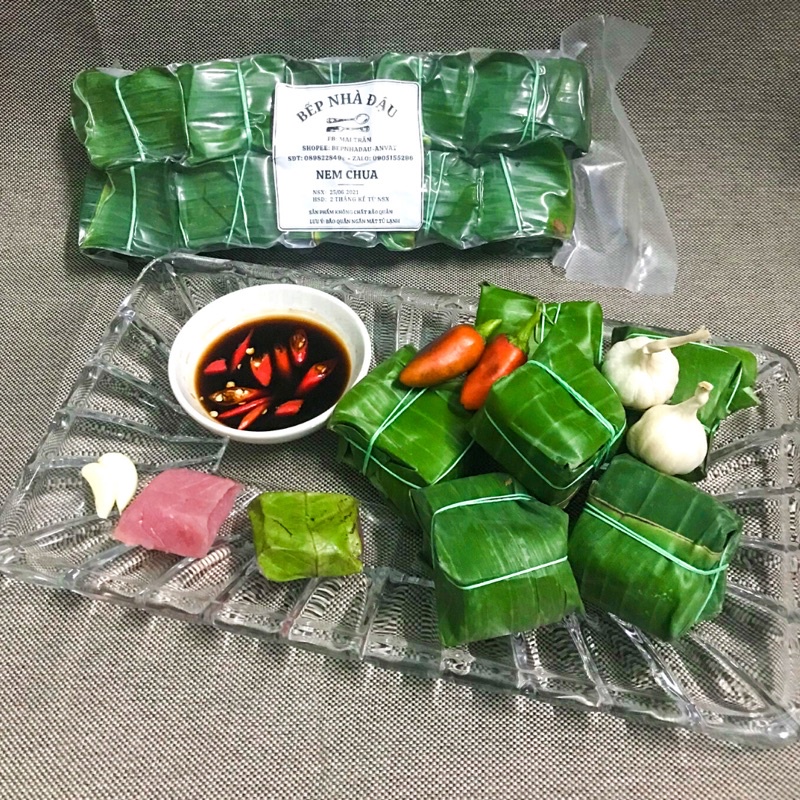 [ MỚI] NEM CHUA CHỢ HUYỆN (BÌNH ĐỊNH) 10 CHIẾC BAO NGON 300G | BigBuy360 - bigbuy360.vn