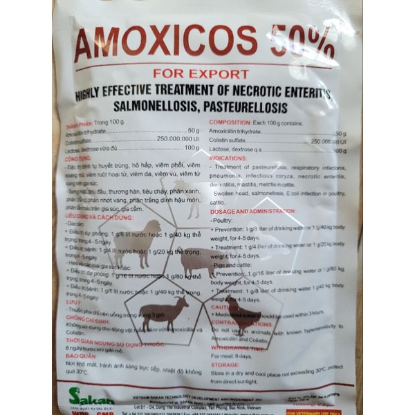 AMOXICOS 50% 100g