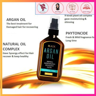 Tinh Dầu Argan Dưỡng Tóc Black Argan Oil
