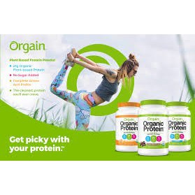 Bột protein thực vật hữu cơ - Orgain - HCMShop