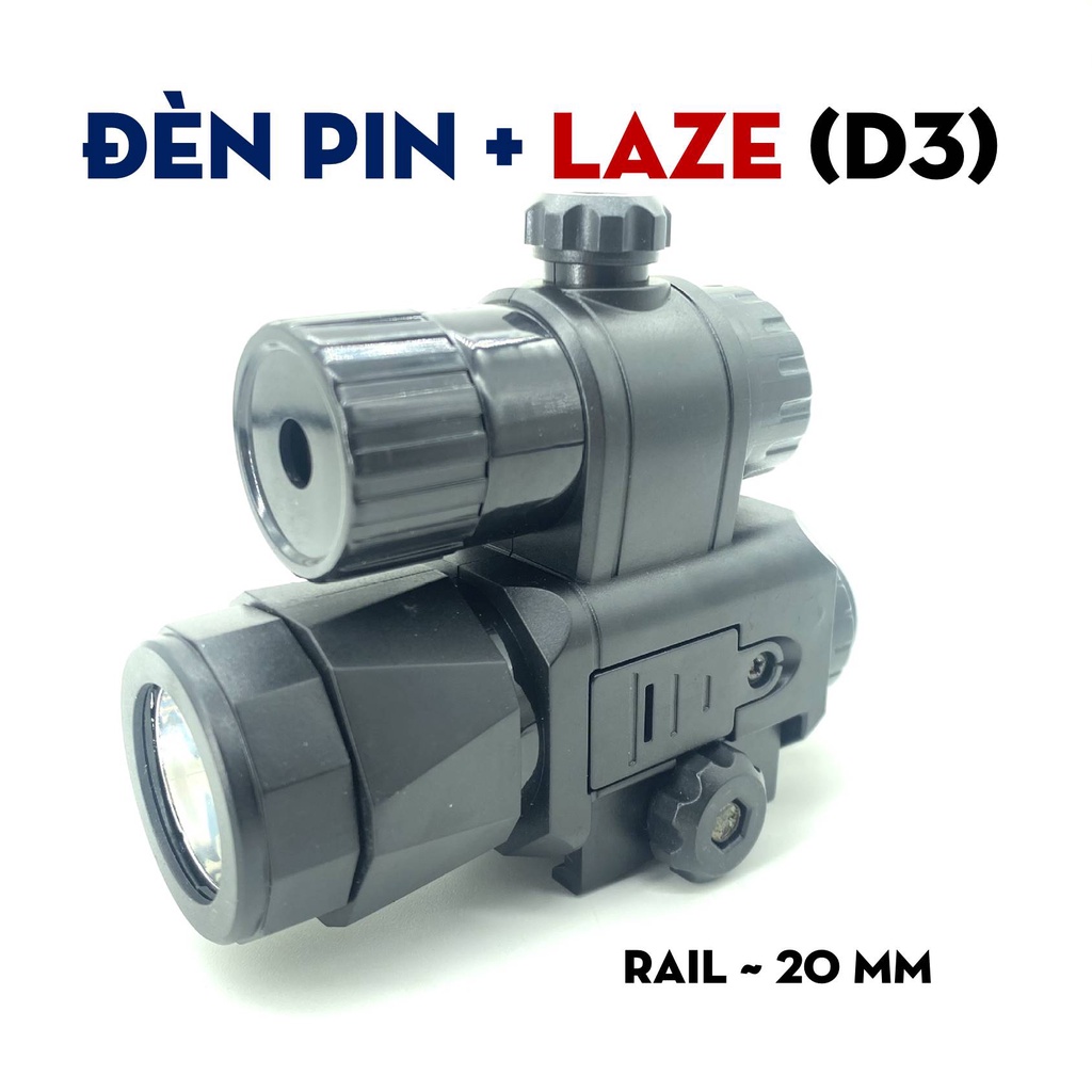 Đèn Pin, Đèn Laze - Phụ Kiện Đồ Chơi Nerf