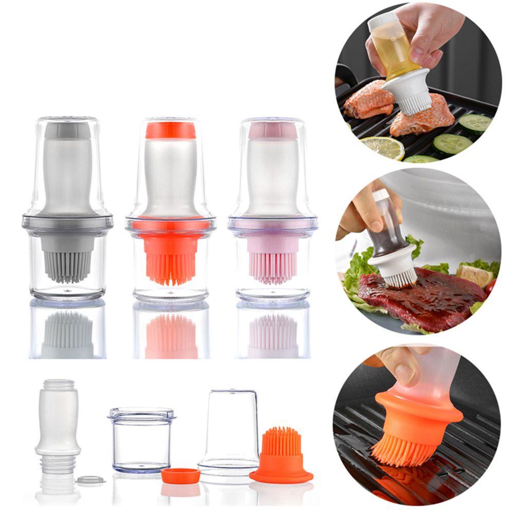 PATH Chai Đựng Dầu Có Đầu Cọ Quét Bằng Silicone Tiện Lợi Dành Cho Làm Bánh