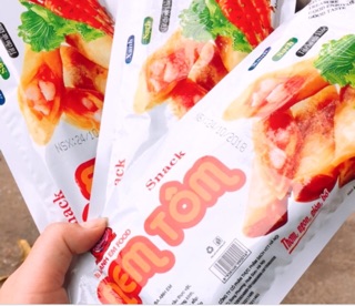 Snack vị nem tôm, Snack hình nem tôm