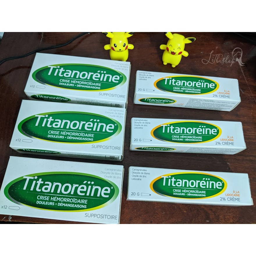 [Nội địa Pháp] Kem tr.ĩ ngoại Ti.tano.reine tuýp 20 g