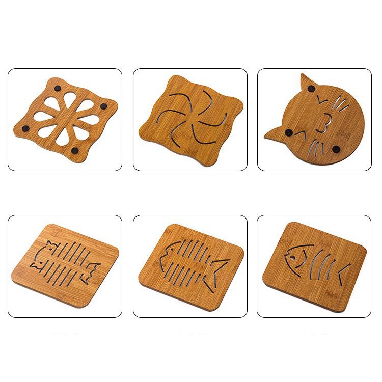 Rế kê nồi 💓FREESHIP💓 Rế nồi bằng gỗ cứng cáp, tạo không gian bếp sang trọng,đẹp. 4208 | BigBuy360 - bigbuy360.vn