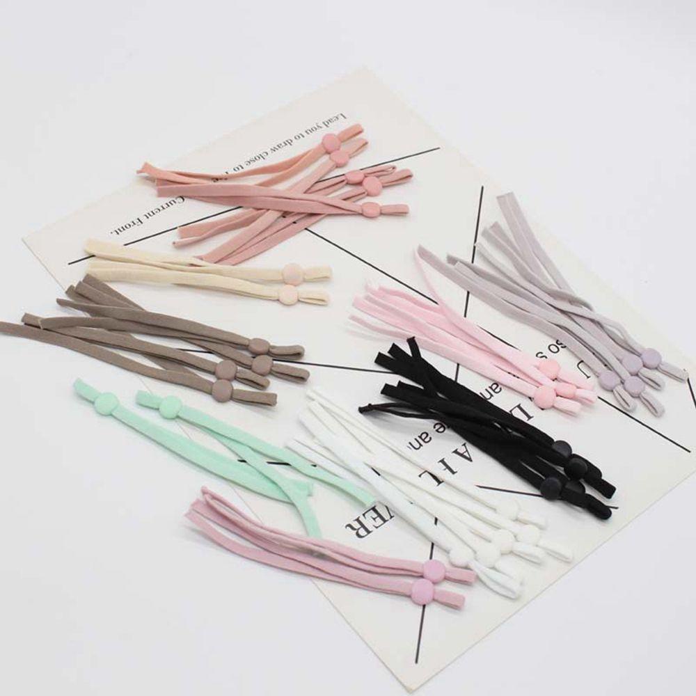 Set 50 Khóa Dây Co Giãn Màu Sắc Kẹo Ngọt Đa Dạng
