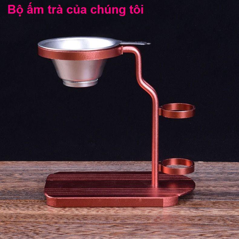 đồ ănMáy pha trà lười Tea Drain chân đế Dễ lưới lọc Bộ Phụ tùng đạo ấm