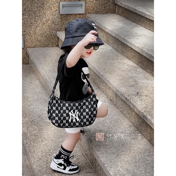 Mũ vành cho bé phong cách thời trang Karl mềm mại