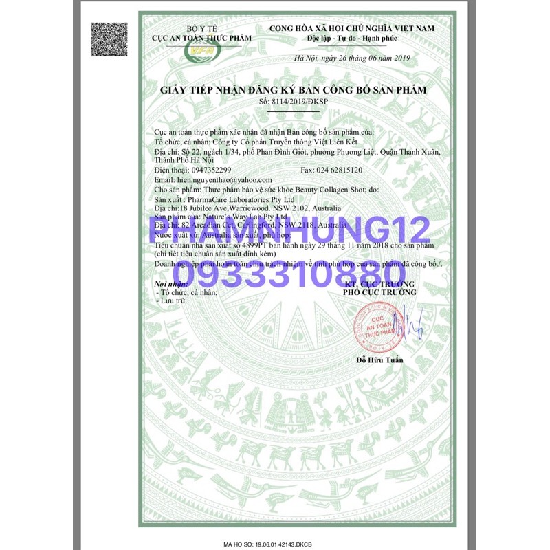 Nước uống Collagen Beauty Collagen Shot Nature's way 500ml. | BigBuy360 - bigbuy360.vn