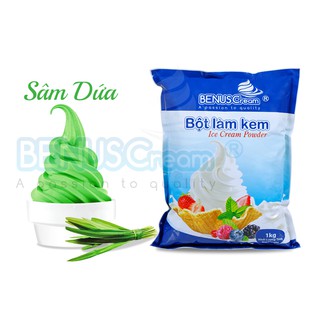 Bột làm kem Benus Cream, nhiều vị (túi 1kg)