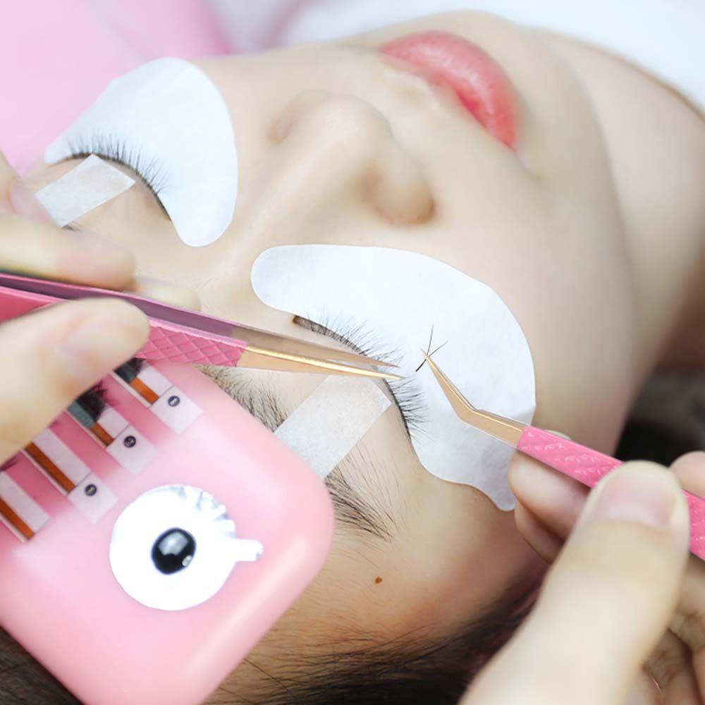 Nhíp Đầu Nhọn / Thẳng / Cong Chống Tĩnh Điện Chuyên Nghiệp Cho Trang Điểm Lông Mi