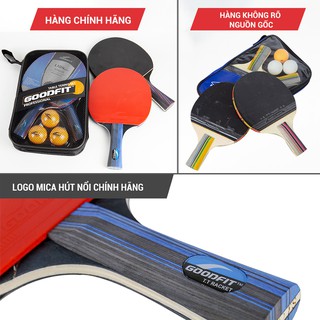 BỘ 2 VỢT BÓNG BÀN GOODFIT GF001TS